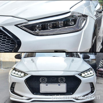 Hcmotionz Hyundai Elantra 2016-2018 LED de farol